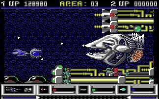 Area 3: Der Fisch feuert. Und ich schieß zurück.