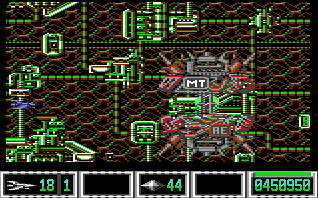Level 3-3: Die fliegende Mine geht in der Mitte auf und zu.